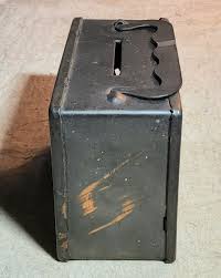 ANTIQUE SUITCASE BANK SACRED HEART CHURCH MT. WASHINGTON, MD ...