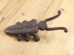 Cast Iron Bug Beetle Figural Boot Jack Tool Shoe Horn Bootjack Farm Mud Room | eBay