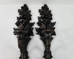 Vintage Gold Rope Oval Mirror Sconce - Etsy