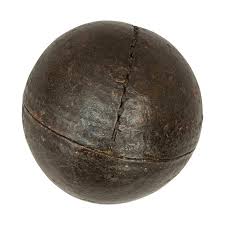 Antique Leather Four Piece Victorian Cricket Ball at 1stDibs | antique cricket ball, old cricket ball, vintage cricket balls