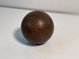 WOODEN BOCCE BALL — GOLDEN GATE PROPS