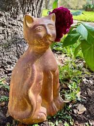 Large Outdoor Cat Statue | eBay