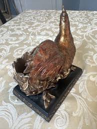 Vintage Heavy Resin Rooster Toothpick Holder | eBay