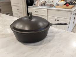 WOW Vintage Wagner 8 Chicken Fryer W/ Lid Cast Iron 1088 ...