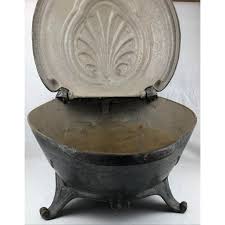 19th Century French Ornate Cast Iron Fire Basket in Rococo ...