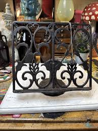 Cast Iron Antique Vintage Black Adjustable Recipe Book Bible Music Stand Holder | eBay