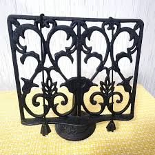 unknown | Kitchen | Solid Antique Cast Iron Cook Book Stand Approx 2 Inches In Height | Poshmark