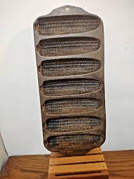 Griswold 273 Crispy Corn Stick Pan Erie PA USA 930 Cast Iron 7 Stick 13”x5.75" | eBay