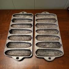 Corn Bread Pans Vintage Cast Aluminum (set of 2) - Etsy