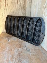 Vintage Lodge C7C2 Corn Muffin Cornbread Corn Stick Cast Iron Pan - Etsy