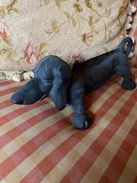 Dog Lover Dachshund Weiner Black Metal Doorstop - Etsy Australia