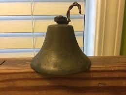 Antique Farmhouse Primitive Brass Bell | eBay