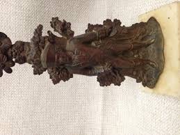 Antique Cornelius Co. Girandole Candesticks Pat. April 10, 1849 Detailed Casting | #1925338520