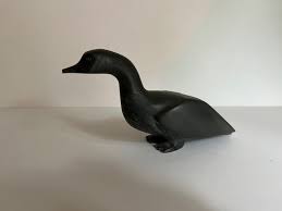 Vintage Soapstone Canadian Inuit Eskimo Art Carving Goose Disc Number and Initials BI - Etsy