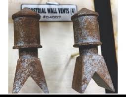 Bar Mills Models 04038 O Scale Tall Roof Vent (Pack of 2) - Crazy Model Trains