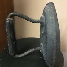 Vintage | Accents | Antique Clothes Iron Marked Number 5 ...