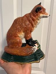 Vintage Fox Figure - Etsy