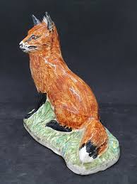 Vintage Keramik Fuchs Figur | Sorgfältig hergestellt in Somerset England | Handgemachte Tierfigur | - Etsy Schweiz