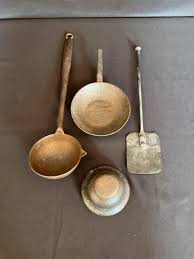 Sold at Auction: Four Pieces of Antique Iron