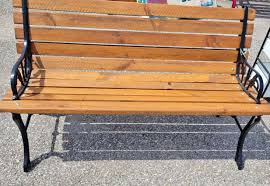 Bench - outdoor, porch, park - beautiful custom finished.