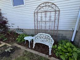 10' (Iron Fence + Arch) Catholic Church Courtyard 61” W x 91-1/2” H + 64” W | eBay