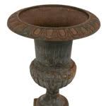 Rusted Cast Iron Urn Planter | Grandview Mercantile
