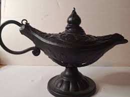 metal genie lamp for decoration | eBay
