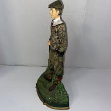 Cast Iron Golfer Man Door Stop ~ Golf Home Office, Man Cave ...