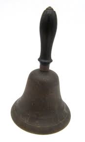 ANTIQUE 19TH CENTURY SCHOOL BELL 8 1/4” ORIGINAL CLAPPER | eBay