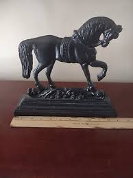 Mottahedeh Museum Reproductions Cast Iron Horse Doorstop | eBay