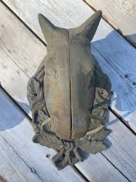Vintage very heavy Large Cast Iron Horse Head Door Knocker Wall Mount with Ring | eBay