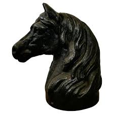Horse Door Stop - 3 For Sale on 1stDibs | horse doorstop, brass horse door stop