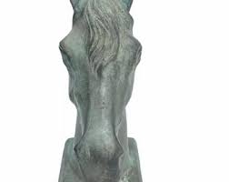 Circa 300-400AD Old Ancient Roman Bronze Horse Head Statue ...