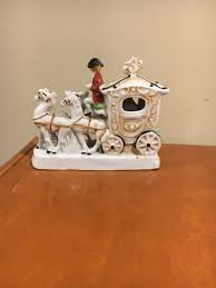 Vintage Old Horse and Carriage Figurine - Etsy