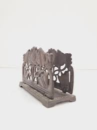 Art Nouveau Sunflower Brass Letter Rack, Vintage Brass ...