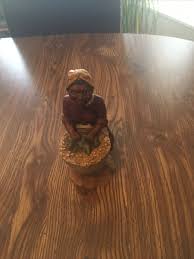Figurine Of African American Woman Doing Laundry On Wash Board | eBay