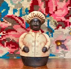Vintage Hand Painted Cast Iron African American Chef Coin Bank, African American Gift, Jolly Chef Coin Bank, Black Chef Cast Iron Bank. - Etsy Australia