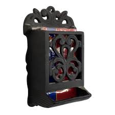 Vintage Cast Iron Match Safe * Wall-mount Match Holder - Etsy