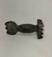Antique Vintage Cast Iron Waffle Head and Chisel End Meat Tenderizer. | eBay