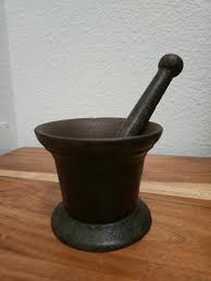 Antique Cast Iron Mortar & Pestle Set, Heavy 3.5 in Tall - Etsy