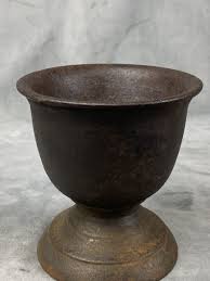 Antique Iron Mortar ~ Apothecary, Druggist, Pharmacy Tool ~ No Cracks or Chips | eBay