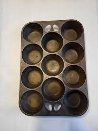 Cast Iron Muffin Pan, Popover Pan, Cookware, Bakeware - Etsy