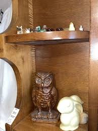 Cast owl book end & variety of animal decor | Mishler Auction Service