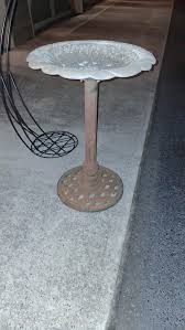 Old metal bird fountain help : r/restoration
