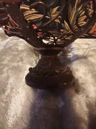 Metal basket with 3 rubber grape bunches arrangement. | eBay