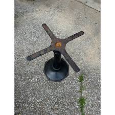 Antique Poker Table W/ Dining Table Cover | Chairish