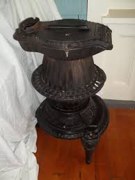 Antique Florin Pot Belly Wood Burning Stove - Large | #1874512070