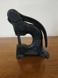 Vintage Cast Iron Punch - Cast Iron GEM Punch - Cast Iron ...