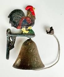 Cast Iron Rooster Bell | eBay