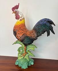 Italian Intrada Rooster; 32" Tall - Etsy